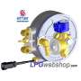 Landi Renzo LPG Injector Rail RGI MED - 4x Injectors - Without Pressure Sensor Connection